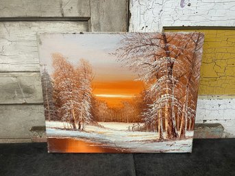 Oil Painting By Artist G. Whitman B1