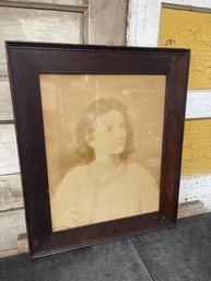 Vintage Framed Portrait B1