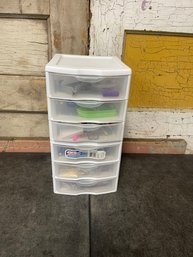 Sterilite 3 Tier Drawers Lot Of 2  H3