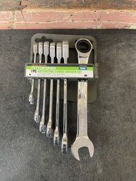 Pittsburgh 7pc Ratcheting Combo Wrench Set H3