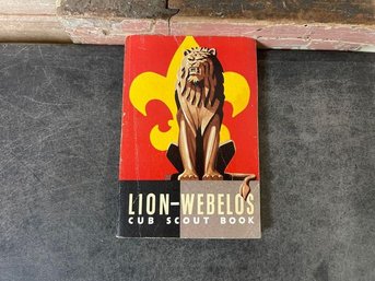 Lion-Webelos Cub Scout Book J2