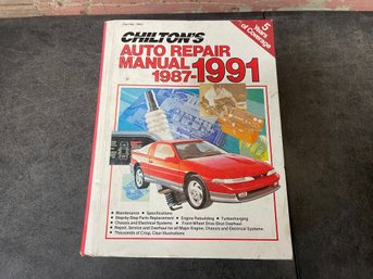 Chiltons Auto Repair Manual 1987-1991 J2