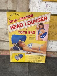 European Sun Shade Head Lounger & Tote Bag L2