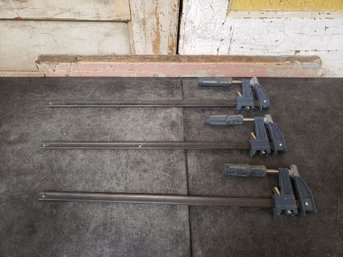 Bar Clamps Lot Of 3 A3