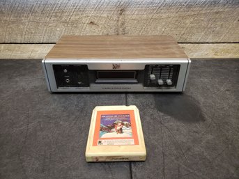 Concept 200 Stereo 8-Track Player & 'The Little Drummer Boy' Tape Cartridge J4