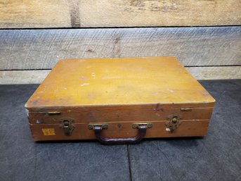 Anco Bilt Wooden Artist's Supply Box J4