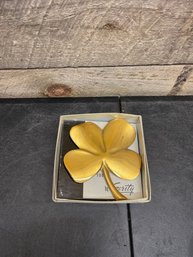 Gerity 24K Gold-plated Four-leaf Clover RS1