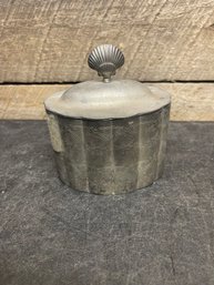 Vintage Silver-plated Trinket Box RS1