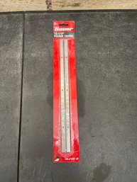 2pc Bauer 12-1/2' Planer Knives D2