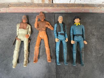 Louis Marx & Company 'Johnny West' And 'Best Of The West' Series Lot Of 4 D2