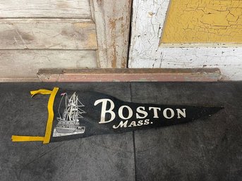 Boston Mass. Pennant D2