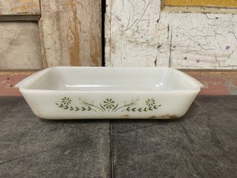 Vintage Glasbake Rectangular Casserole Dish D2