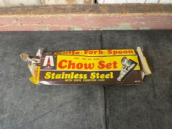 Vtg A Line  Chow Set Manufactured By Academy Broadway Corp In Japan D2