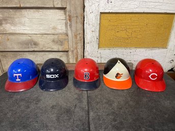 Batting Helmets Display D2