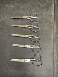 Clauss Italy No.3217 Shears Lot Of 5 R2b