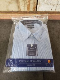 Georges Premium Dress Shirt Size Medium CR