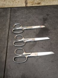 Clauss No.3217 Shears Lot Of 3 L1