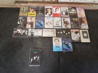 Cassette Tapes Lot Of 25 B3
