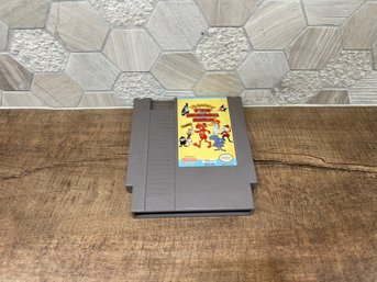 Nintendo The Adventures Of Rocky And Bullwinkle And Friends Video Game Cartridge N1
