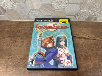 Sony Playstation 2 Ephemeral Fantasia Video Game A3
