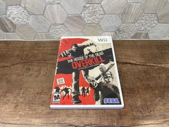 Nintendo Wii The House Of The Dead: Overkill Video Game A3