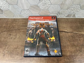 Sony Playstation 2 God Of War II Video Game A3