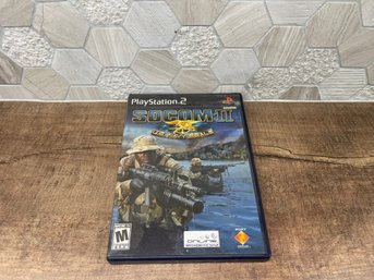 Sony Playstation 2 SOCOM II: U.S. Navy SEALs Video Game A3