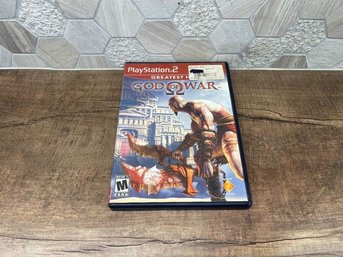 Playstation 2 God Of War Video Game A3