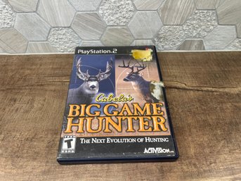 Sony Playstation 2 Cabela's Big Game Hunter Video Game A3