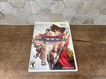 Nintendo Wii Dragon Quest Swords: The Masked Queen And The Tower Of Mirrors Video Game A3