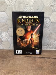 PC CD-ROM Game Star Wars: Knights Of The Old Republic A3