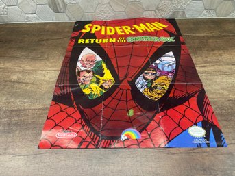 Spider-Man: Return Of The Sinister Six Promotional Nintendo Entertainment System Poster A3
