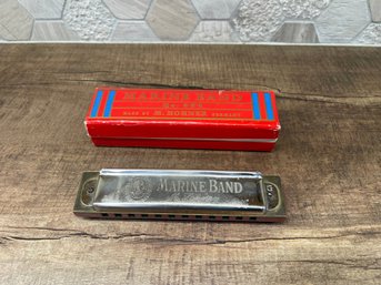 Vintage M. Hohner Marine Band No. 364 Harmonica A3