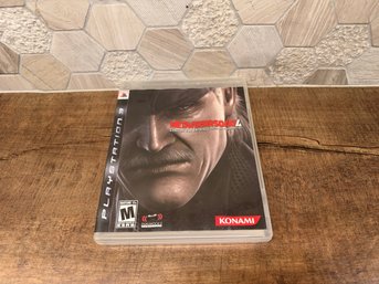 Sony Playstation 3 Metal Gear Solid 4: Guns Of The Patriots Video Game A2