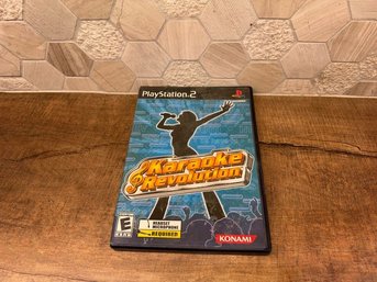 Sony Playstation 2 Karaoke Revolution Video Game A2