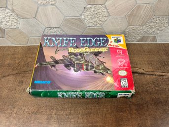 Nintendo 64 Knife Edge: Nose Gunner Video Game A2