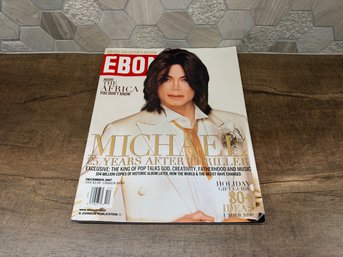 December 2007 Special Collector's Edition Of Ebony Magazine Featuring Michael Jackson A2