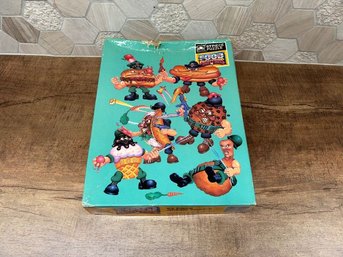 Vintage 1989 Golden/Mattel Food Fighters 63-Piece Jigsaw Puzzle A2