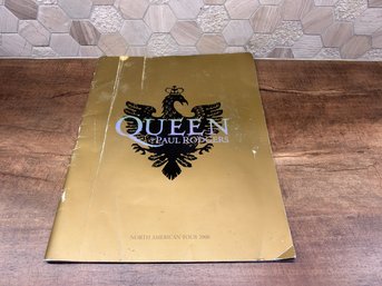 Queen Paul Rodgers North American Tour 2006 Concert Tour Program A2