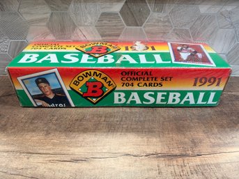 1991 Bowman Baseball Complete Set B1