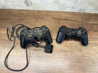 Sony PlayStation 2 DualShock 2 Analog Controllers Lot Of 2 B4