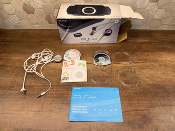 BOX ONLY!!! FOR Sony PSP W/accessories B3