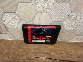 Sega Genesis Mortal Kombat II Video Game Cartridge A5