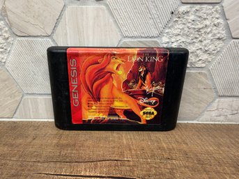 Sega Genesis The Lion King Video Game Cartridge A5