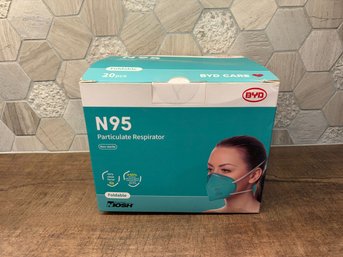 BYD Care N95 Particulate Respirator Masks B1