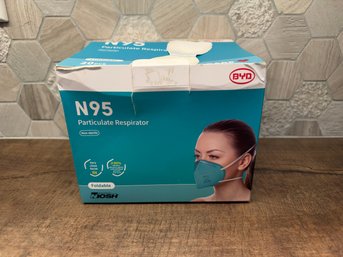 BYD Care N95 Particulate Respirator Masks B1