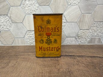 Vintage Colman's Mustard Tin B2