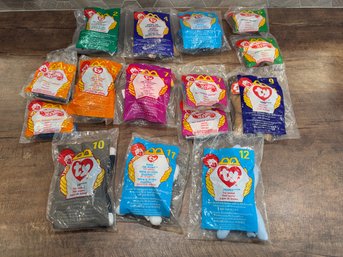 Vintage McDonald's Happy Meal Ty Teenie Beanie Babies Toys Lot Of 15 LDA6-3