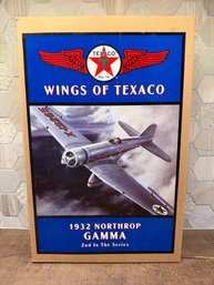 ERTL Wings Of Texaco 1932 Northrop Gamma Die-cast Metal Coin Bank LDA6