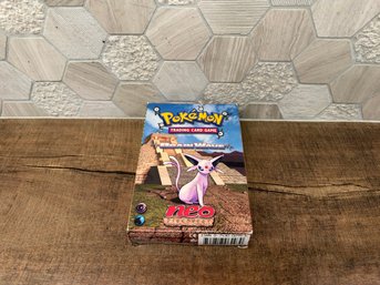 Pokemon Trading Card Game Neo Discovery "Brain Wave" Theme Deck A6
